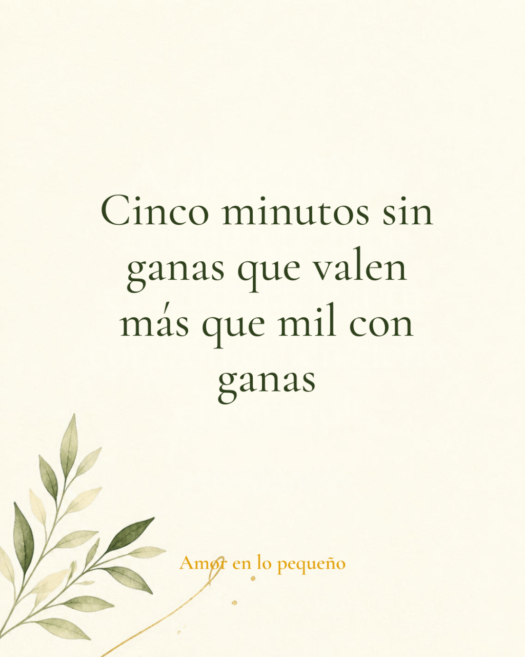 La motivación prende la mecha; la disciplina mantiene el&nbsp;fuego